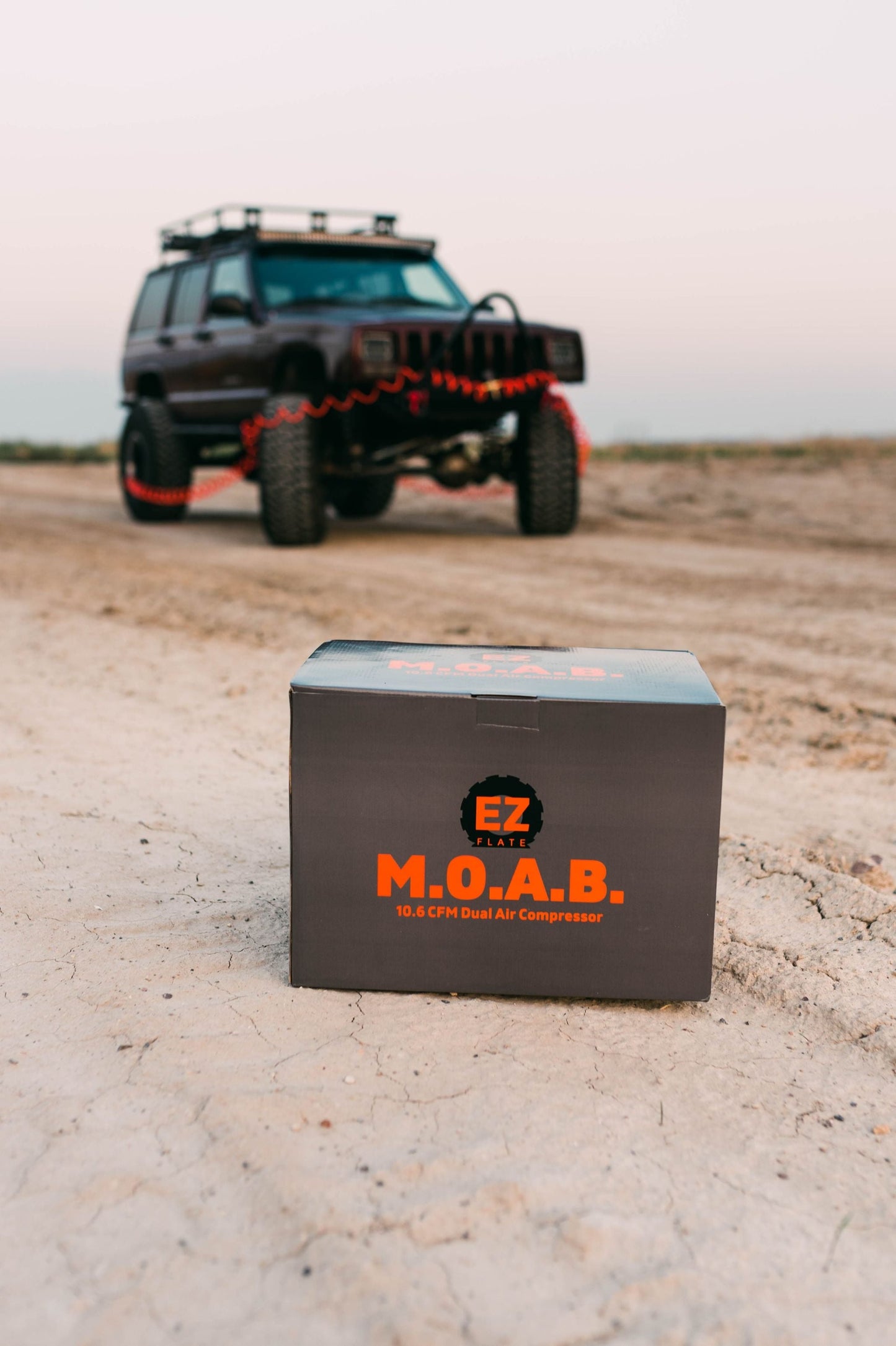 M.O.A.B. - 10.6 CFM Portable Dual Air Compressor