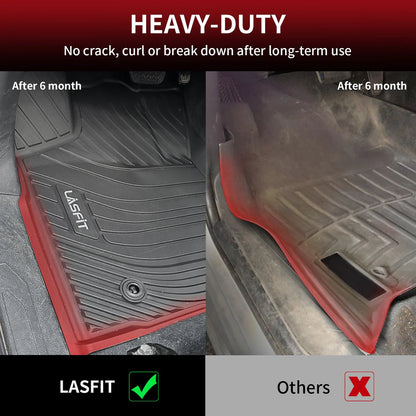 Lasfit Custom Fit Floor Mats (2016-2023 Toyota Tacoma)