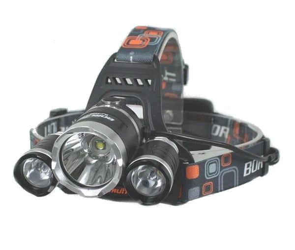 3,000 LUMEN RECHARGEABLE MULTIFUNCTION LED HEADLAMP