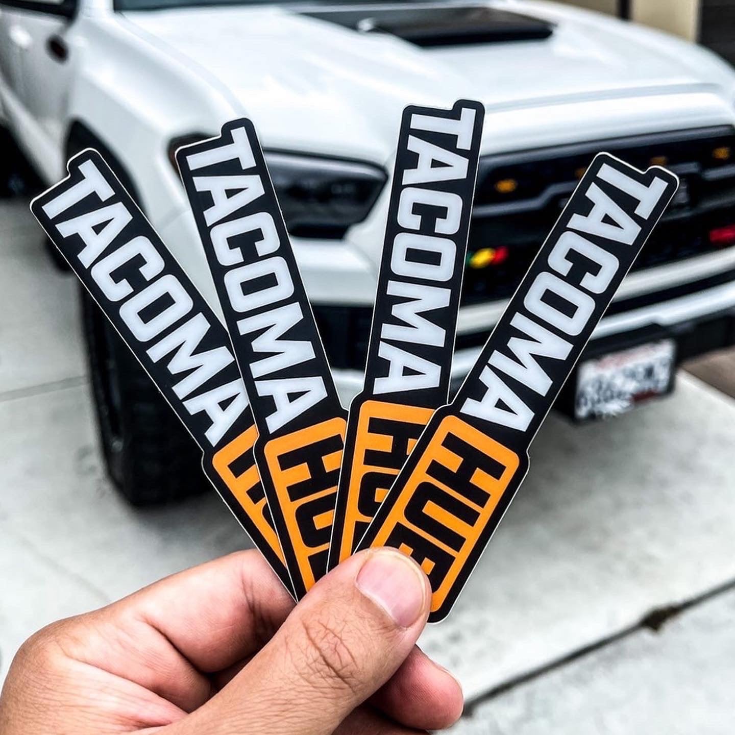 Tacoma Hub Sticker Pack