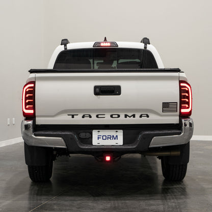 2016-2023 Toyota Tacoma LED Tail Lights, Red (pair)